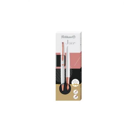 Zestaw Pelikan Jazz Noble Elegance Długopis + Pióro wieczne, Pearl - 3